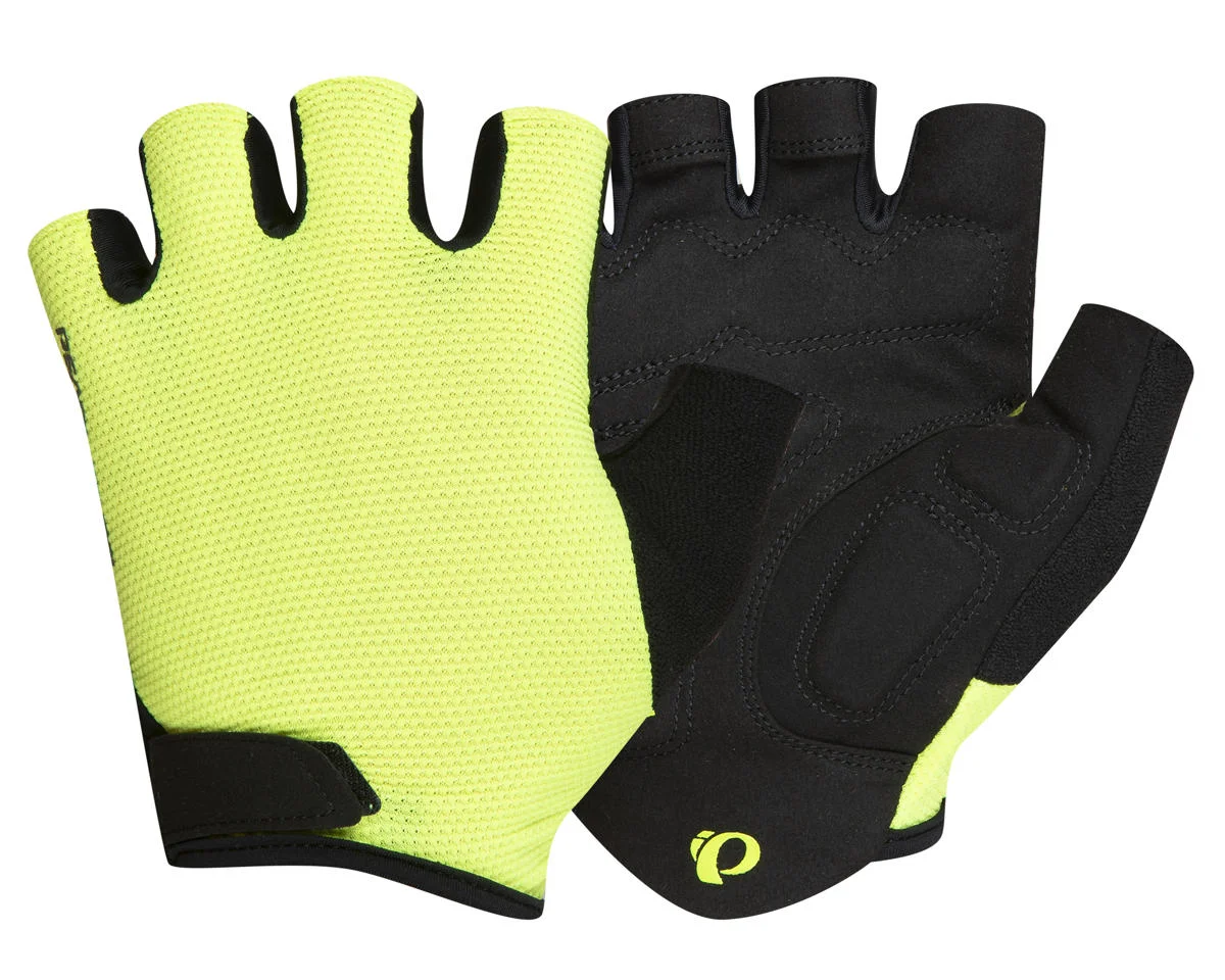 Pearl iZUMi Quest Gel Gloves (Screaming Yellow) (M)